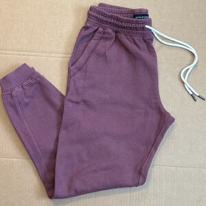 Cotton On Mens Sweatpants Small Joggers Mauve Rose Pockets Lounge Pants Comfy